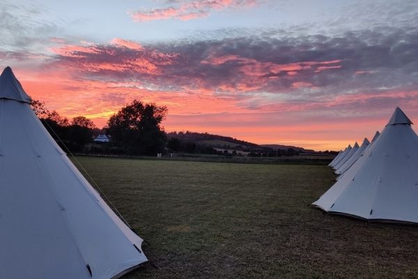 Luxury Glamping Weekend Trip including Nomadic Washrooms