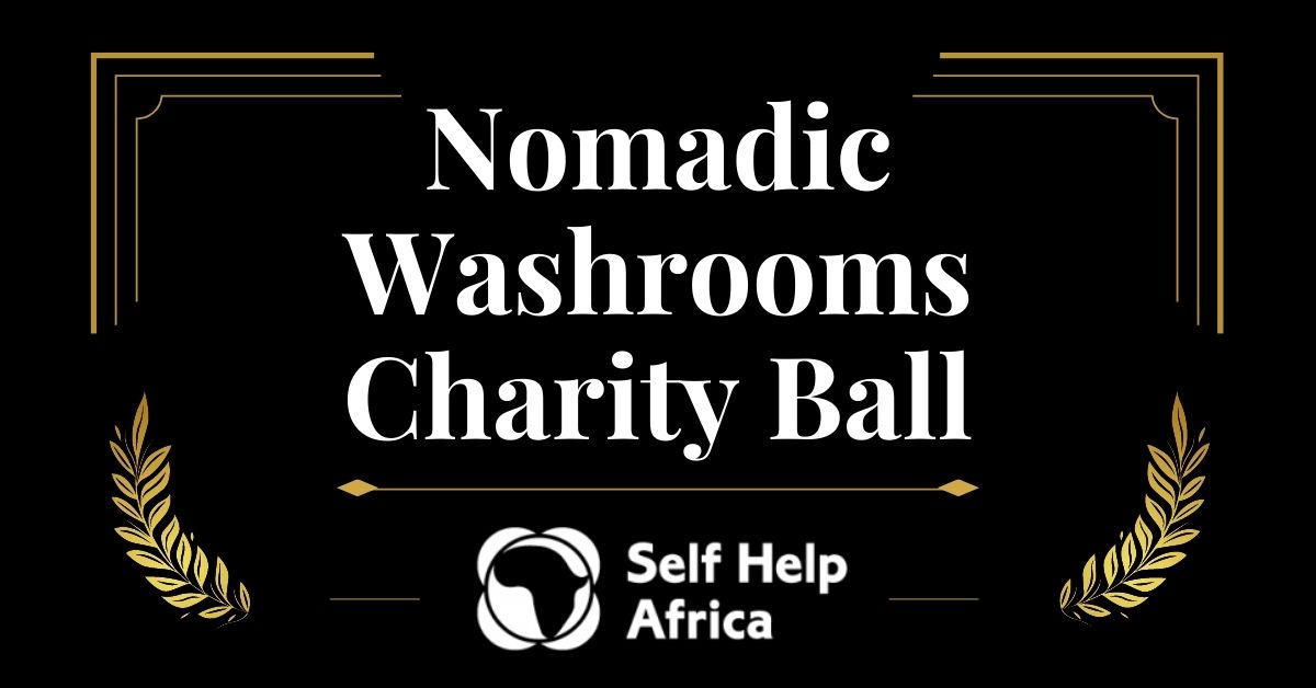 Nomadic Washrooms Charity Ball in aid of Self Help Africa Invite.